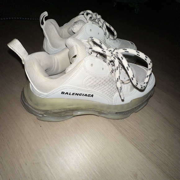 Balenciaga Women's White Trainers - Picture 1 of 5